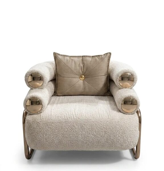 Golden Armchair