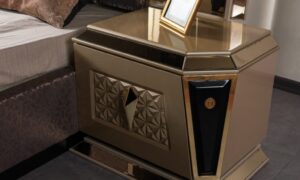 Diamond Bedside Table