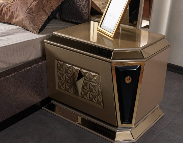 Diamond Bedside Table