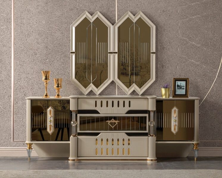 Yakut Krem Sideboard