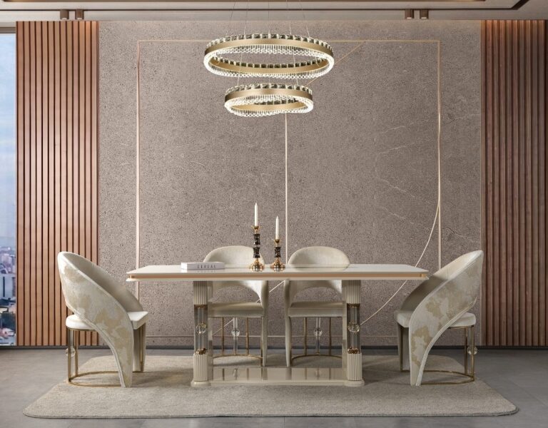 Yakut Krem Dining Table
