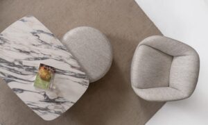Lumo Round Pouf