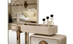 Golden Dresser