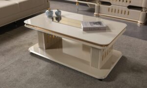 Yakut Krem Coffee Table