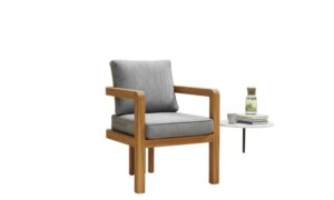 Kapadokya Iroko Outdoor Dining Chair