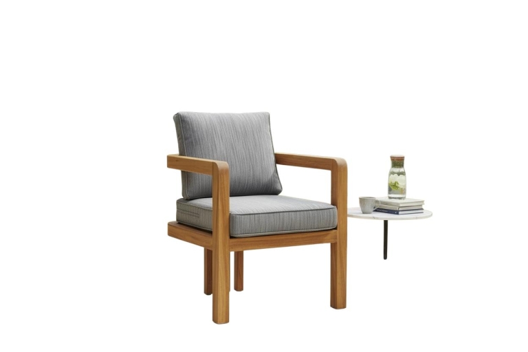 Kapadokya Iroko Outdoor Dining Chair