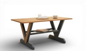 Victoria Aluminum Outdoor Dining Table