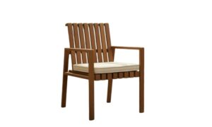 Paris Iroko Outdoor Dining Chair