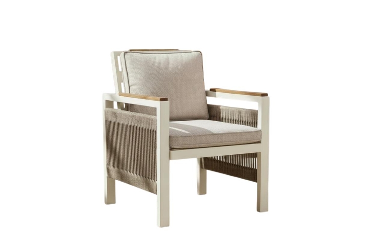 Kumsal Aluminum Outdoor Dining Chair