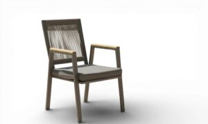 Taskent Aluminum Outdoor Dining Chair