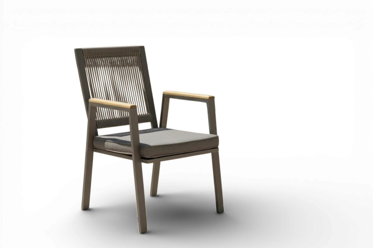 Taskent Aluminum Outdoor Dining Chair