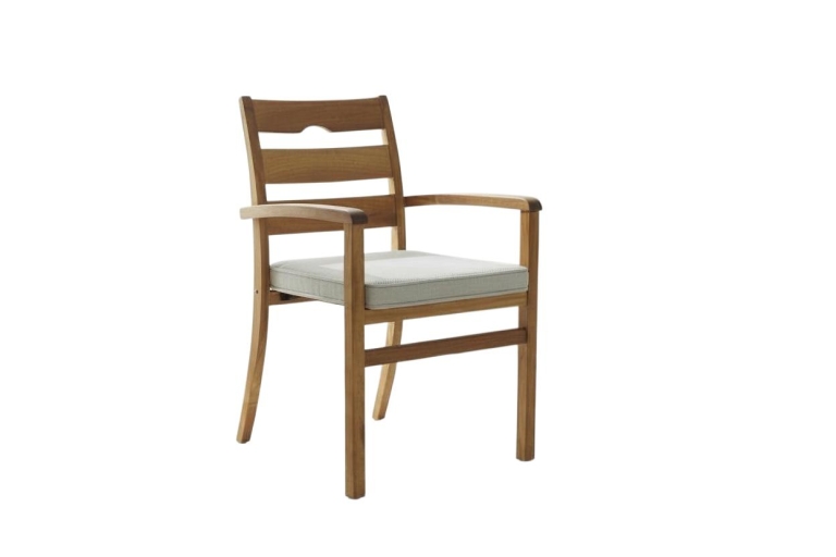 Dubai Iroko Outdoor Dining Chair