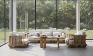 Comfort İroko Oturma Grubu
