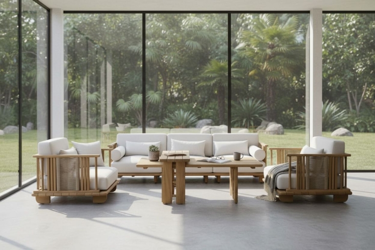 Comfort İroko Oturma Grubu