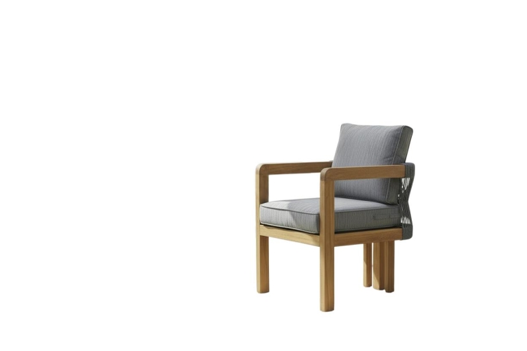 Kapadokya Plus Iroko Outdoor Dining Chair - Image 2
