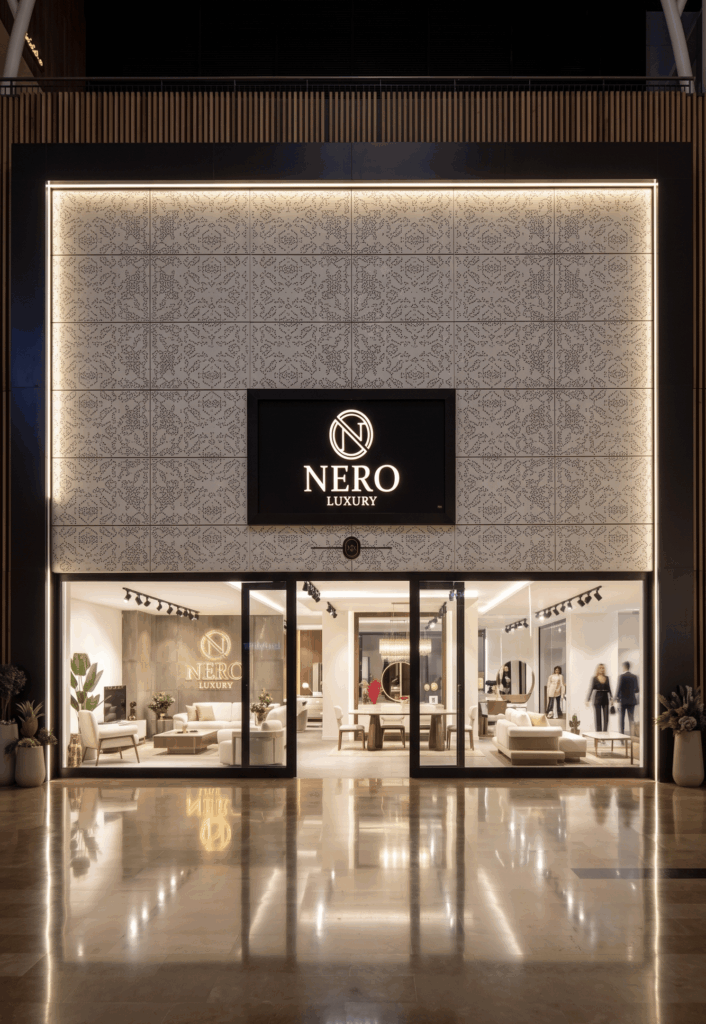 Nero Luxury showroom